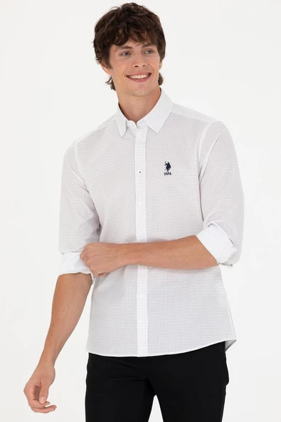 US POLO ASSN ERKEK DOKUMA GOMLEK G081GL004-000-1687227 - 3