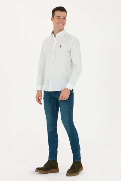 US POLO ASSN ERKEK DOKUMA GOMLEK G081GL004-000-1687227 - 11