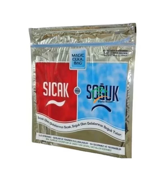 Termos Çanta - Piknik Çantası - Dondurulmuş Gıda Çantası - Büyük Boy - Resim 4