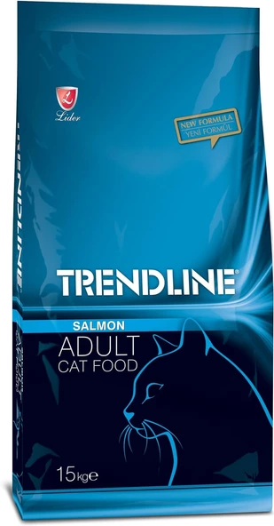 Trendline Somonlu Yetişkin Kedi Maması 15 KG