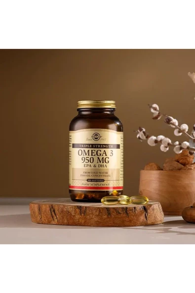 Solgar Omega-3 950 Mg 100 Kapsül - 3