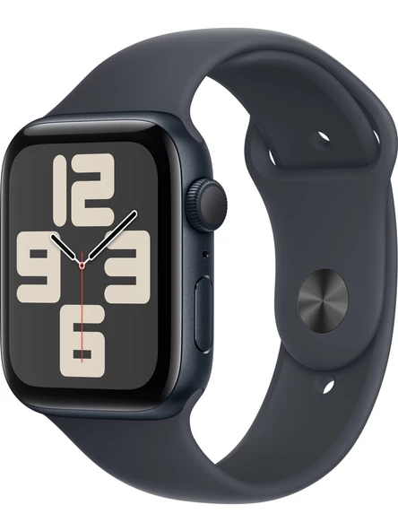 Apple Watch SE 2.Nesil (2023) GPS 44mm Midnight Aluminium Case with Midnight Sport Band - M/L MRE93TU/A - TEŞHİR