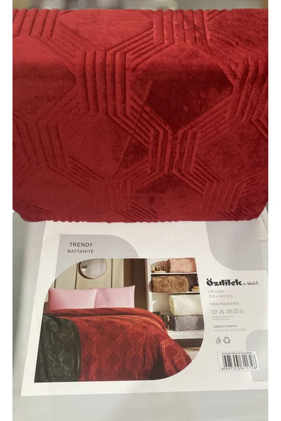 Özdilek Tek Kişilik Battaniye Trendy Art Deco - Resim 2