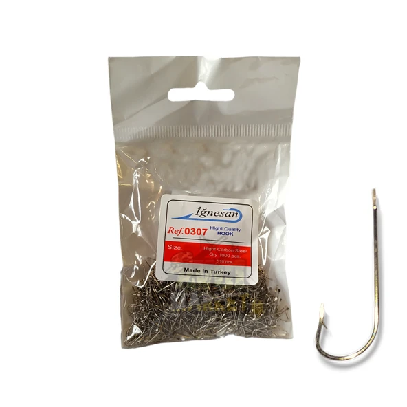 İğnesan 0307 Serisi Nikel Çapraz İğne 1000li Paket ürün görseli 1