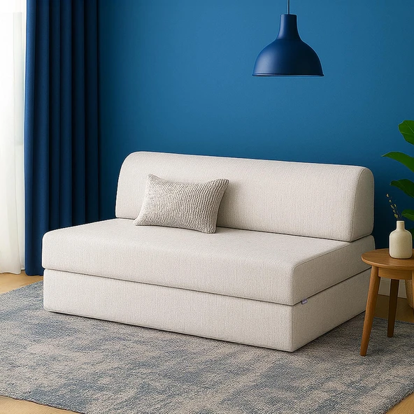 Yataklı Koltuk Magic Buklet Çift Kişilik  Beyaz Çift ürün görseli