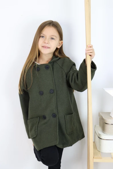 Reglan Kol Unisex Kaşe Kaban - 6