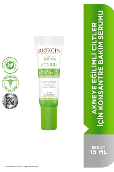 BİOXCİN ACNİUM KONSANTRE BAKIM SERUMU 15ML - 2