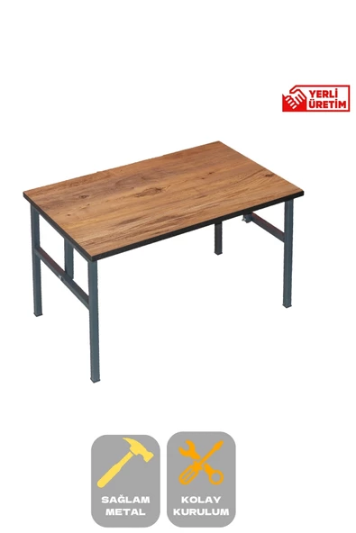 Linda Bahçe Mobilyası Sehpası Bahçe Takımı Sehpası Metal Balkon Takımı Sehpası Çay Seti Sehpası