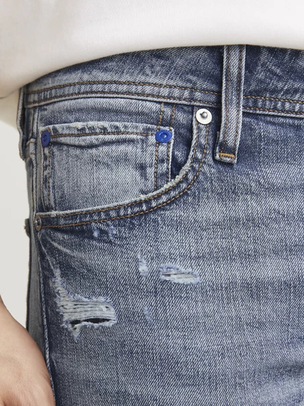 JACK JONES Glenn Model Dar Kesim Erkek Kot Pantolon 12268003 - 2