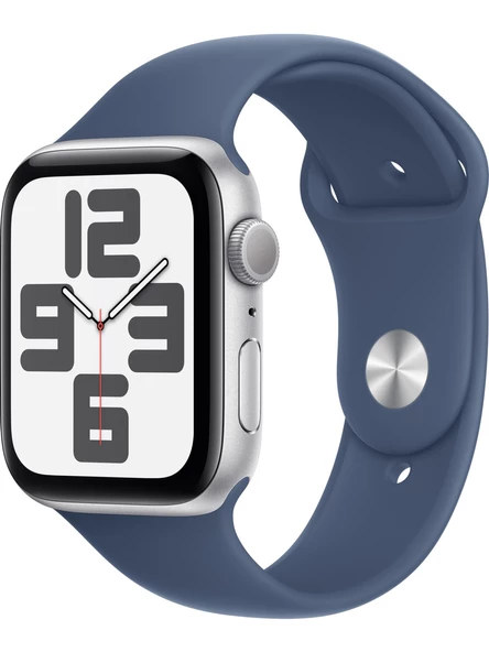 Apple Watch Se Gps 40MM Silver Aluminium Case With Denim Sport Band - S/m - TEŞHİR