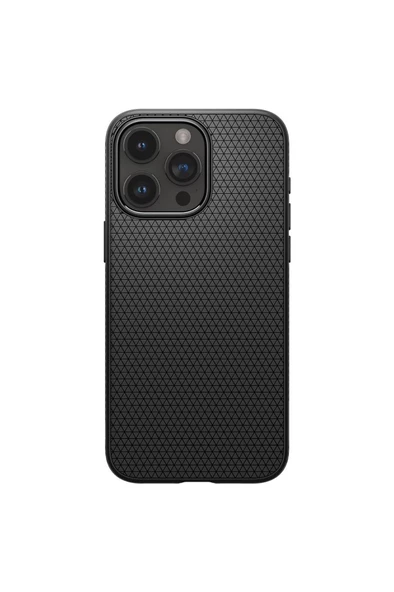 iPhone 15 Pro Max Kılıf Liquid Air Matte Black - ACS06562 - 6