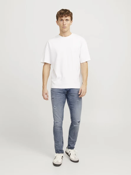 JACK JONES Glenn Model Dar Kesim Erkek Kot Pantolon 12268003 - 7