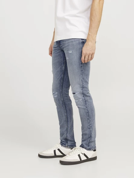 JACK JONES Glenn Model Dar Kesim Erkek Kot Pantolon 12268003 - 3