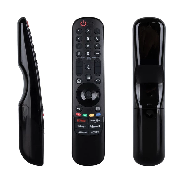 SES KOMUTSUZ LG MR21GA AKB76039904 NETFLIX-PRIME VIDEO-DISNEY+ TUŞLU  LCD-LED TV KUMANDA (4825)