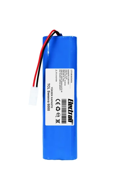 TCL Sweeva 6000M Robot Süpürge Bataryası (YÜKSEK KAPASİTE) 6400mAh Robot Süpürge Pil - 5