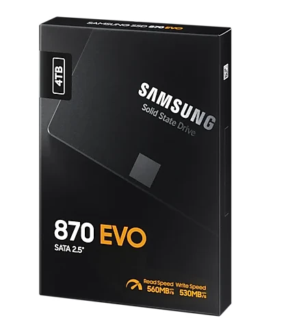 4TB SAMSUNG 870 EVO 560/530MB/s MZ-77E4T0BW SSD (Resmi Distribütör Garantili) - 5