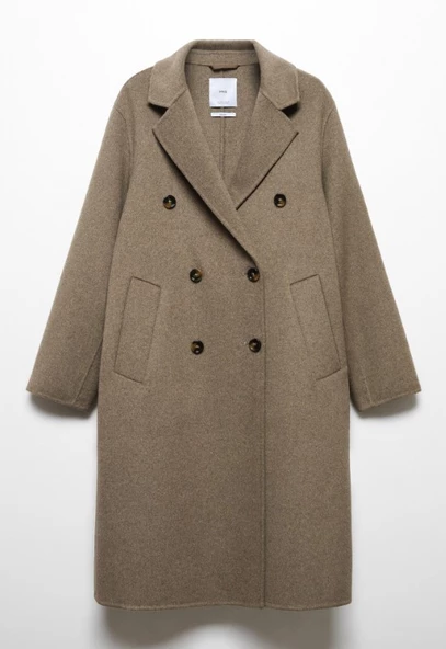 Mango El yapımı oversize yün palto - 3