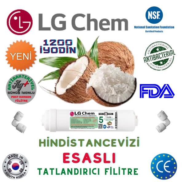 LG Chem COOL KIRMIZI POMPALI 8 LİTRE 5 FİLTRE 10 AŞAMA SU ARITMA CİHAZI - Resim 6