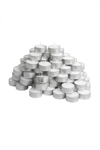 Tealight Mum 50 Adet Beyaz - 2