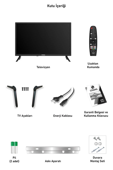 ML43EW4000 43’’ 109cm Ekran Full HD Whale OS Smart TV Dahili Uydu Alıcılı - 7