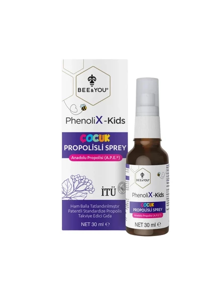 Bee & You PhenoliX-Kids Çocuk Propolisli Sprey 30 ml ürün görseli