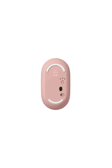 Logitech POP ICON Bluetooth Klavye Mouse Seti Pudra Pembe 920-013077 - Resim 3