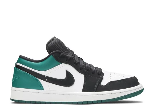 Nike Air Jordan 1 Low White Black Mystic Green