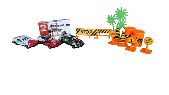 BRN-2315 CAR MODEL METAL TRAFİK SETİ