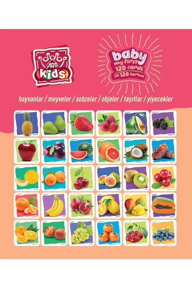 Art Kids Baby İlk Eğitici Kartlarım - 3