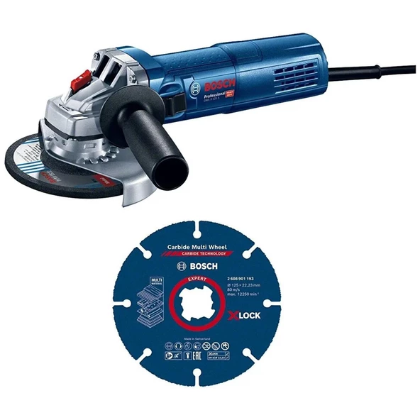 Bosch Professional 9-125 S Devir Ayarlı Taşlama Makinası - 0615990N3G