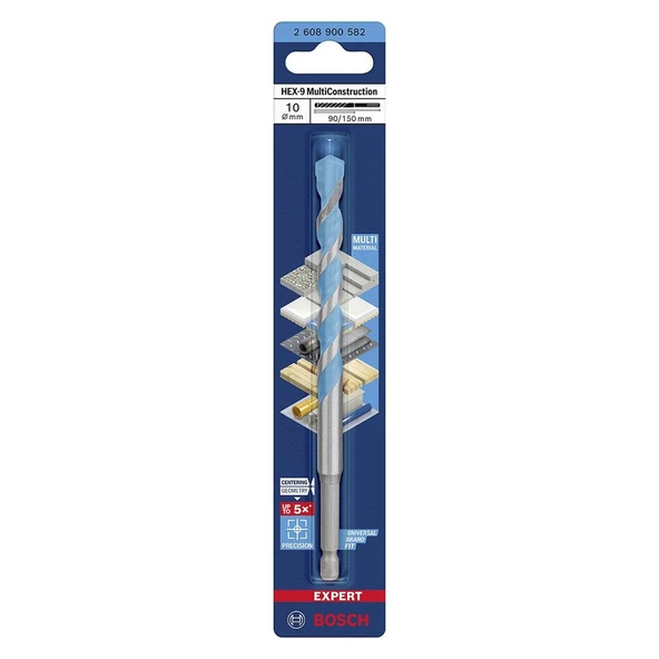 Bosch EXP HEX9 MC Çok Amaçlı Matkap Ucu 10*150mm - 2608900582
