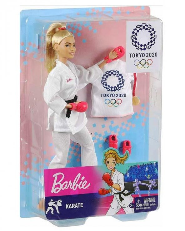 Barbie Olimpiyat Oyunları Tokyo 2020 Karateci GJL74