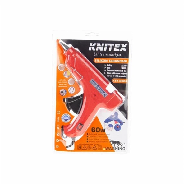 Knıtex 2663 Büyük Silikon Tabancası 60w HRD-003049