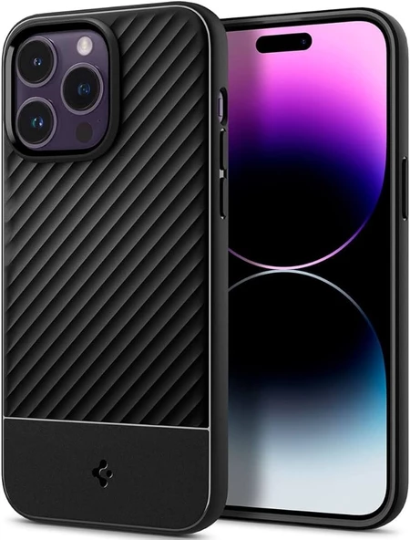 Spigen iPhone 14 Pro Kılıf Core Armor Matte Black - ACS04661