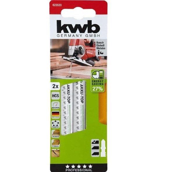 Kwb Dekupaj Testere Ağzı Ahşap 2'Li -49623520 - 2