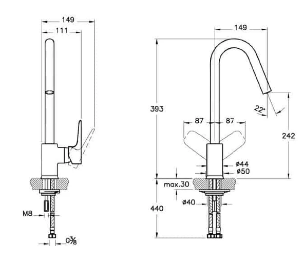 A42115 Artema X-Line Eviye Bataryası - 2