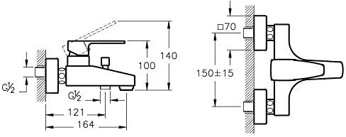 A40778 Artema Q-Line Banyo Bataryası - 2