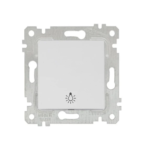 Mutlusan Rita Çağırma Vidalı Beyaz 6422