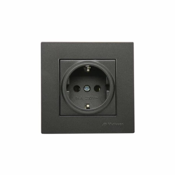 Mutlusan Rita Priz Topraklı Füme Poşetli - 2220 600 0295