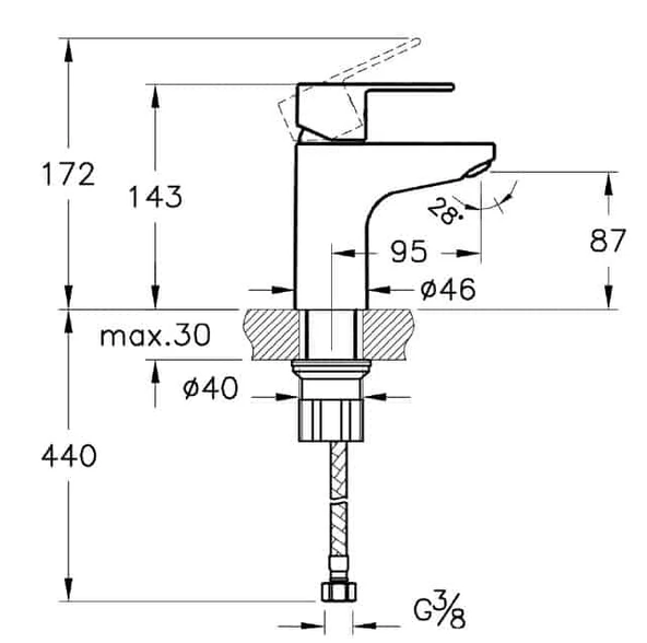 A41177 Artema Win S Lavabo Bataryası - 2