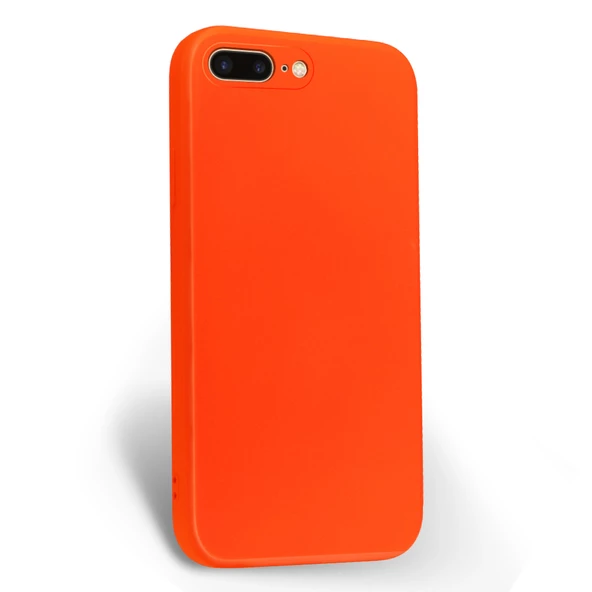 iPhone 7 Plus / 8 Plus Kılıf Kamera Korumalı Lansman Silikon Kapak - 5
