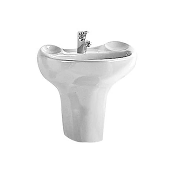 6037B003-0001 Vitra Arkitekt Kurbağa Lavabo