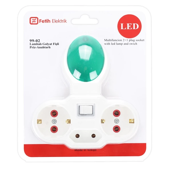 Fetih 3Lü Gece Lambası 99-02 087611