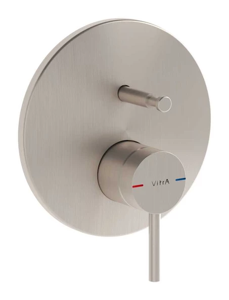 A4262034 Vitra Origin Ankastre Banyo Bataryası, Fırçalı Nikel (Sıva Üstü Grubu)