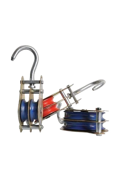 Dirim Bı070-2 70 Mm Bilyalı Çiftli Saclı İnşaat Makarası Metal - 2