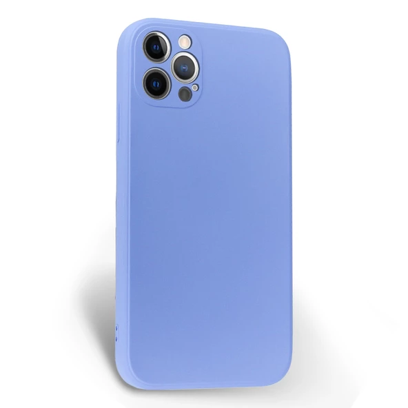 iPhone 12 Pro Kılıf Kamera Korumalı Lansman Silikon Kapak - 4