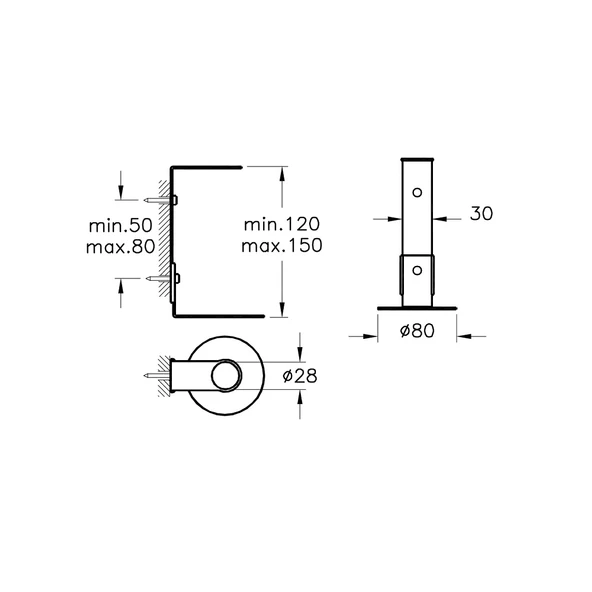 A44892 Vitra Origin Sıvı Sabunluk Tutacağı