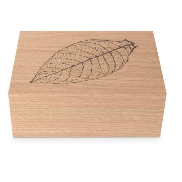 ZİNO DAVİDOFF Z60 LEAF NATURAL OAK HUMİDOR 112388 - 1