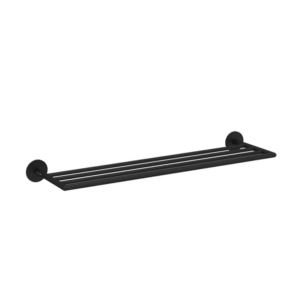 A4489936 Vitra Origin Üçlü Havluluk, Mat Siyah