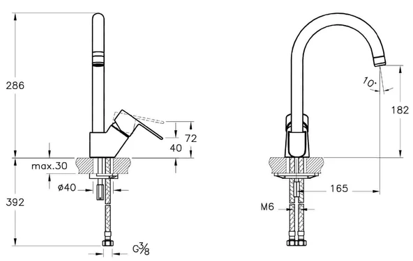 A42578 Artema Win S Eviye Bataryası (Kuğu Borulu) - 2
